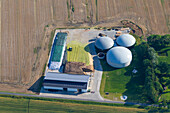  biogas plant, Schleswig-Holstein, Germany 
