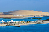 Insel Sir Bani Yas, Emirat Abu Dhabi, Vereinigte Arabischen Emirate (VAE), Naher Osten, Vorderasien