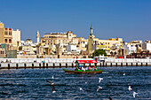  Dubai, Creek with the typical boats 