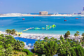 Hotelanlage mit Strand, Al Marjan Island, Emirat Ras Al Khaimah (Ra's al-Chaima), Vereinigte Arabische Emirate (VAE), Arabische Halbinsel, Vorderasien