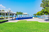 Park und Hotelanlage Al Marjan Island, Emirat Ras Al Khaimah (Ra's al-Chaima), Vereinigte Arabische Emirate (VAE), Arabische Halbinsel, Vorderasien