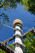  Observation tower, treetop path, Hainich National Park, Thuringia, Germany 