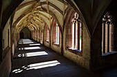  Cloister in Benedictine Abbey of Alpirsbach, Freudenstadt district, Black Forest, Baden-Württemberg, Germany, Europe 