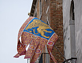 Flag of the old Venetian Republic, Venice, Italy