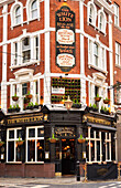 Exterior of White Lion Pub in Covent Garden, London, England, UK