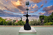 Model for Moon, sun and one star, 1968, Joan Miró, Barcelona, Catalonia, Spain