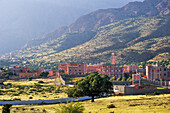 Adai village in Ammeln valley, near Tafraout, Anti-Atlas, Morocco, North Africa
