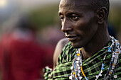  Portrait of a Maasai, Tanzania, East Africa, Africa 
