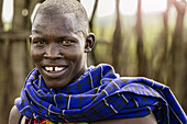  Portrait of a Maasai, Tanzania, East Africa, Africa 