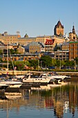  Kanada, Quebec City, Bassin Louise, Hafen, Boote,  