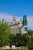  Kanada, Quebec City, Skyline, Seminar, Museum der Zivilisation,  
