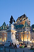  Kanada, Quebec City, Chateau Frontenac,  
