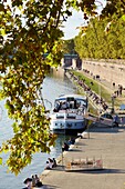  Pont Saint-Pierre. Fluss Garonne. Toulouse. Haute Garonne. Frankreich. 