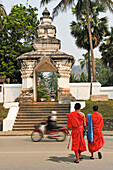 temple Vat Visoun,Luang Prabang, Laos, Asie du Sud-Est //Wat Visoun temple, Luang Prabang, Laos, Southeast Asia