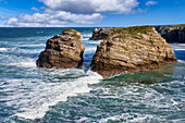 Playa de las Catedrales, As Cátedras, Lugo province, Galicia, Spain.