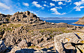 Castro de Baroña, Porto do Son, Ria de Muros y Noya, A Coruña, Galicia, Spain
