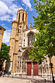 Paroisse Cathédrale Saint Sauveur, Aix-en-Provence,  Bouches-du-Rhône, Provence, Provence-Alpes-Côte d'Azur, France, Europe.