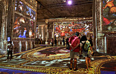 Carrières de Lumiéres, Centre d'art numérique projetant des expositions immersives, Les Baux-de-Provence, Bouches-du-Rhône, Provence-Alpes-Côte d’Azur, France, Europe