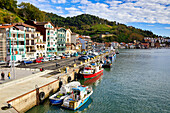 Fishing boats, Trintxerpe, Pasaia Port, Gipuzkoa , Basque Country, Spain