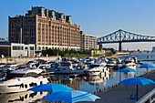 Canada, Quebec, Montreal, Old Port, marina, 