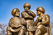 Denkmal Sultan Mehmed II. im Fatih Memorial Park in Fatih, Istanbul, Türkei 