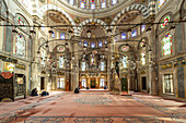  Interior of the Laleli Mosque or Tulip Mosque in Istanbul, Türkiye  
