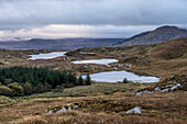  View of Lough Gull from the Western Way, County Mayo, Ireland 
