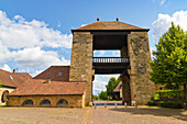  The German Wine Gate in Schweigen, Rhineland-Palatinate, Germany 