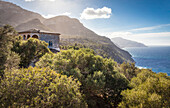  Coast and manor house Son Marroig near Deià, Mallorca, Balearic Islands, Spain 