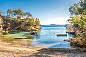 Platja Calo de ses Llisses, Cala Fornells, Mallorca, Balearen, Spanien