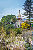 Gärten und Villa Francisco, Bunyola, Mallorca, Balearen, Spanien