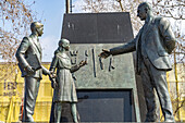 Denkmal für Schulleiter Atatürk in Kadıköy, Istanbul, Türkei 