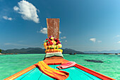  Longtail boat, Koh Lipe, Andaman Sea, Thailand, Asia 