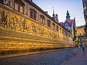  Procession of Princes, Old Town, Dresden, Saxony, East Germany, Germany, Europe 