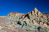  Blue rock near Roques de García, Teide National Park, Tenerife, Spain 