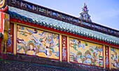 Vietnam, Hue, Citadel, Imperial City, mural