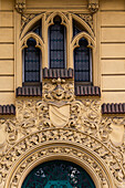 Historische Hausfassaden, Prager Altstadt (Alt-Prag, Staré Město), Prag, Tschechien