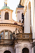 Decooration of the building in Old Prague