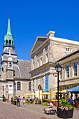  Kanada, Quebec, Montreal, Old Montreal, Bonsecours-Kapelle, Bonsecours-Markt,  