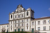 Portugal, Azores, Faial Island, Horta, Igreja Matriz de Sao Salvador, church