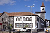 Portugal, Azores, Sao Miguel Island, Ponta Delgada, Altice Building, 