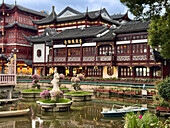 Yuyuan Bazar (Yuyuan Old Street / Yu Garden Bazaar), Shanghai, China\n