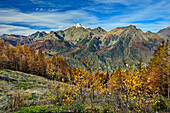  Monte Disgrazia from Monte Palino, Bergell, Bernina Group, Lombardy, Italy 