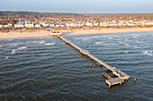  Ahlbeck pier, Usedom Island, Baltic Sea, Mecklenburg-Western Pomerania, Germany 