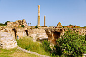  Baths of Antoninus Pius of Carthage, Tunisia 