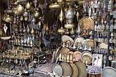 Morocco, Marrakesh, Medina, souk, handicraft shop, shopping, 