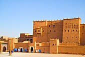 Morocco, Ouarzazate, Taourirt Kasbah, fortified residence,  