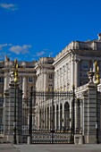  Spanien, Madrid, Königspalast, Wahrzeichen, Denkmal,  