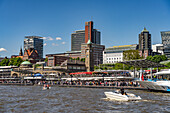  The St. Pauli Landungsbrücken at the Hamburg Port Anniversary 2025 in the Free Hanseatic City of Hamburg, Germany, Europe  