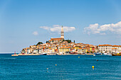  Rovinj Peninsula from the water. Croatia 